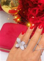 Ring Woman in Silver ANFIOREBIANCO